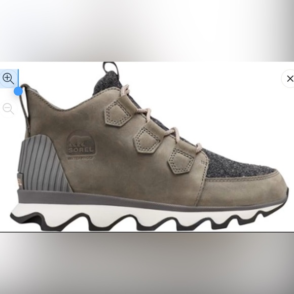 Sorel kinetic caribou olive green waterproof hiking  boots - Picture 1 of 10
